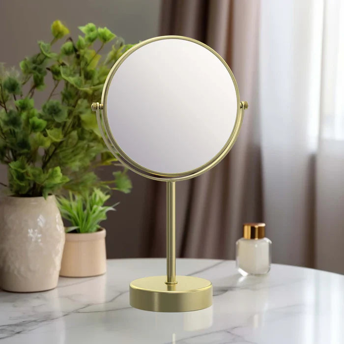 Halo Freestanding 5x Magnifying Makeup Mirror