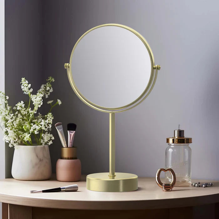 Halo Freestanding 5x Magnifying Makeup Mirror