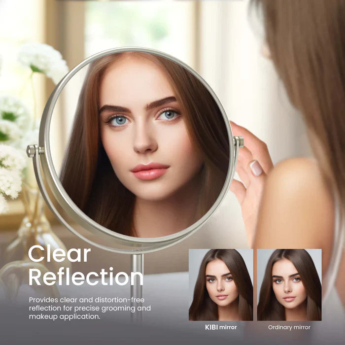Halo Freestanding 5x Magnifying Makeup Mirror