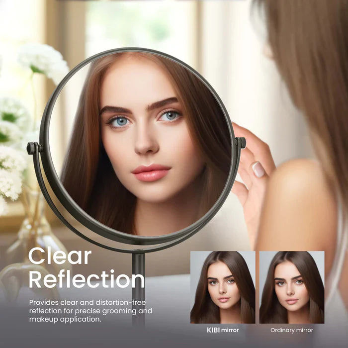 Halo Freestanding 5x Magnifying Makeup Mirror