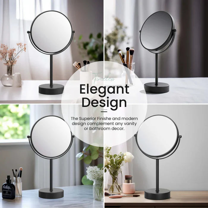 Halo Freestanding 5x Magnifying Makeup Mirror