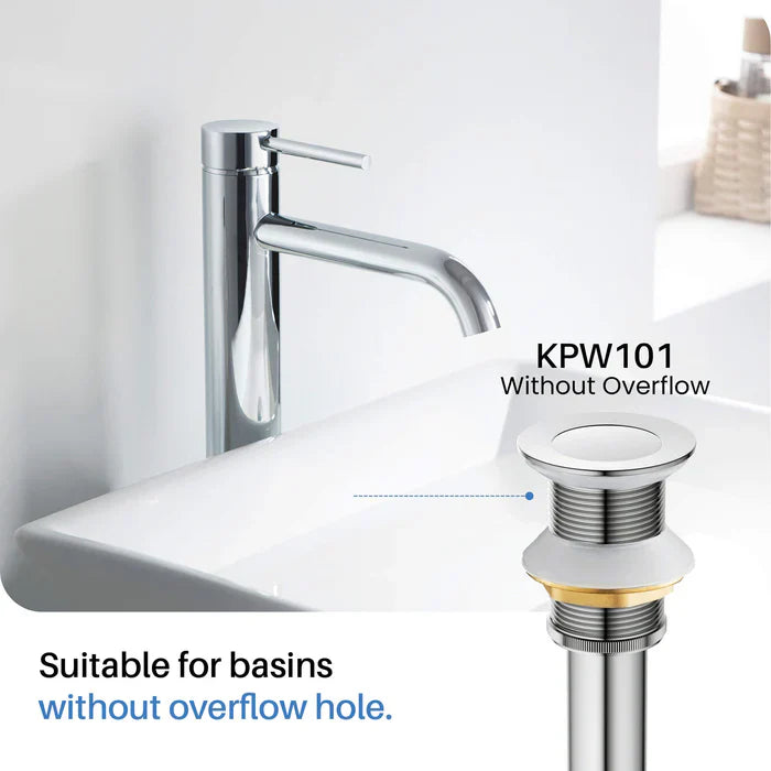 Quadra Single-Handle Single-Hole Bathroom Vessel Sink Faucet