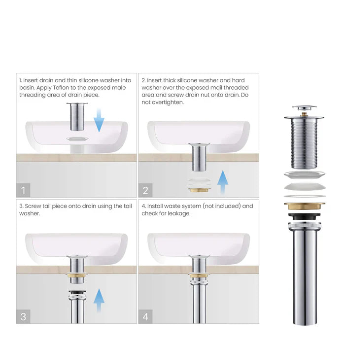 Quadra Single-Handle Single-Hole Bathroom Vessel Sink Faucet