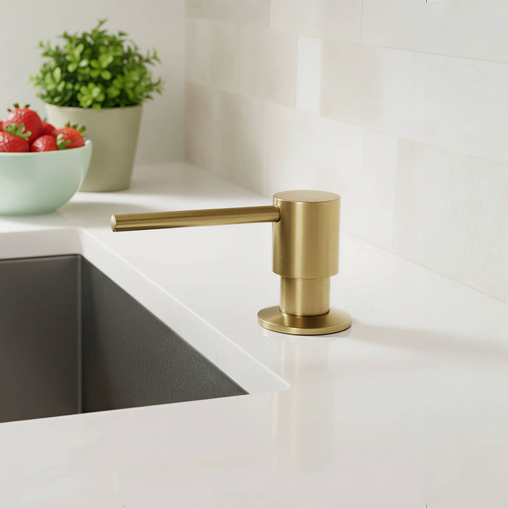 Solid Brass Kitchen Soap Dispenser