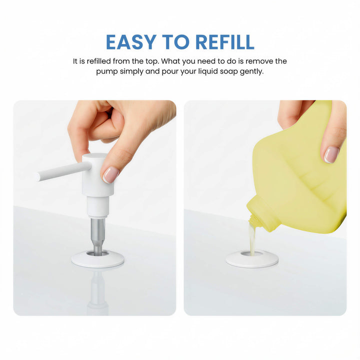 Solid Brass Kitchen Soap Dispenser