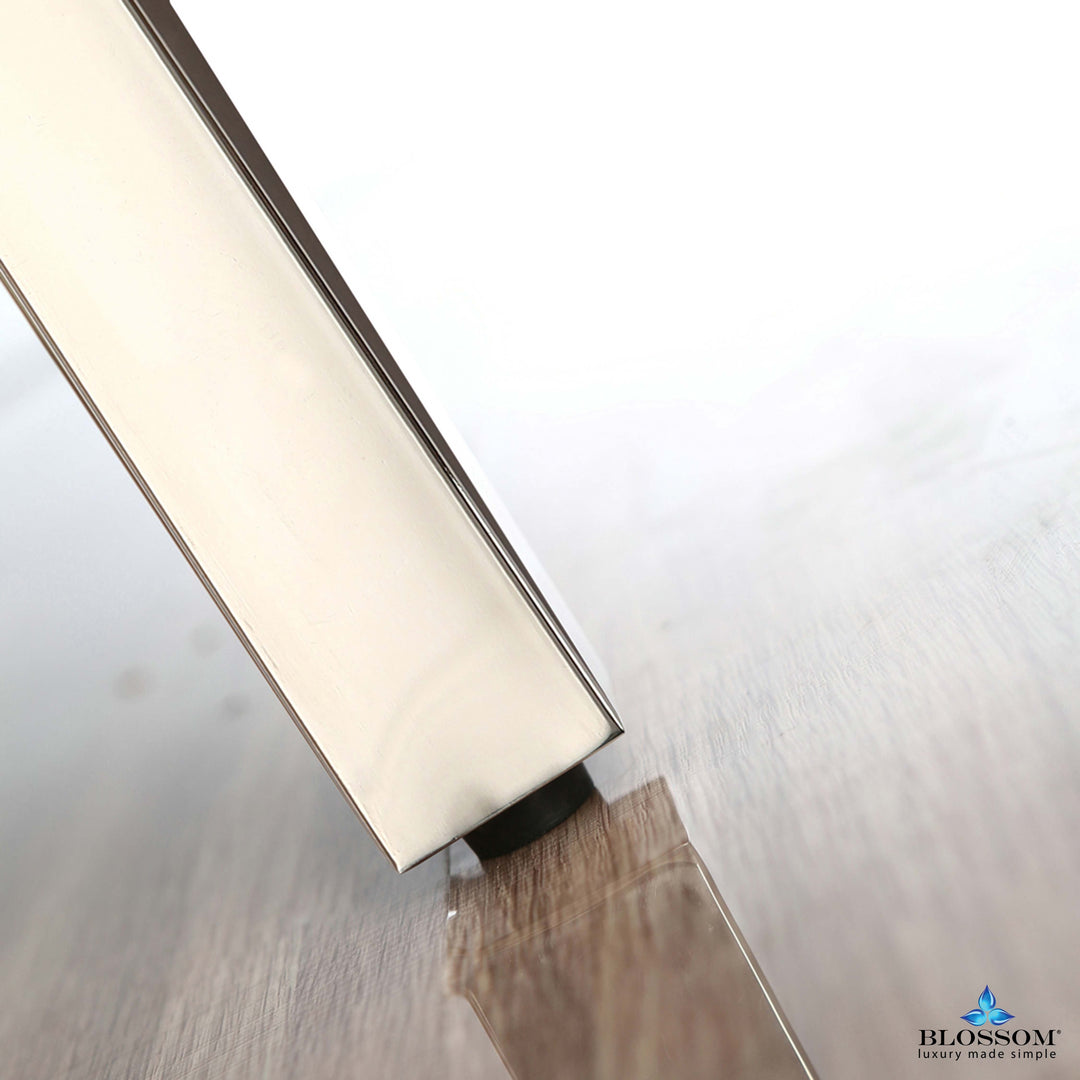 Stainless Steel Vanity Legs in Chrome