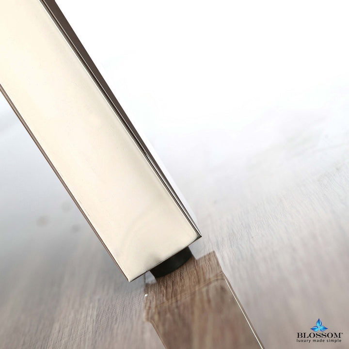 Stainless Steel Vanity Legs in Chrome