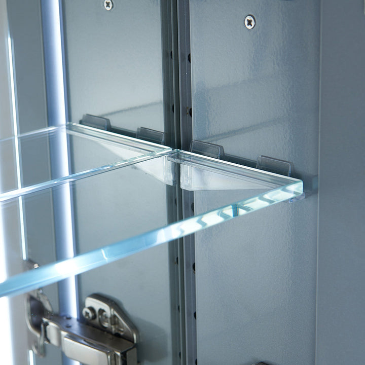 Pollux 20" Recessed or Surface-Mount LED Medicine Cabinet