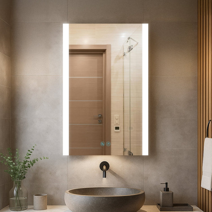 Pollux 20" Recessed or Surface-Mount LED Medicine Cabinet