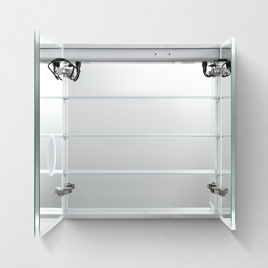 Sirius Recessed or Surface-Mount LED Medicine Cabinet