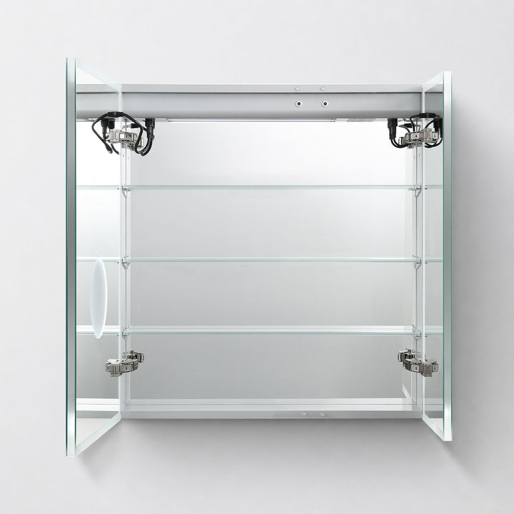 Sirius Recessed or Surface-Mount LED Medicine Cabinet