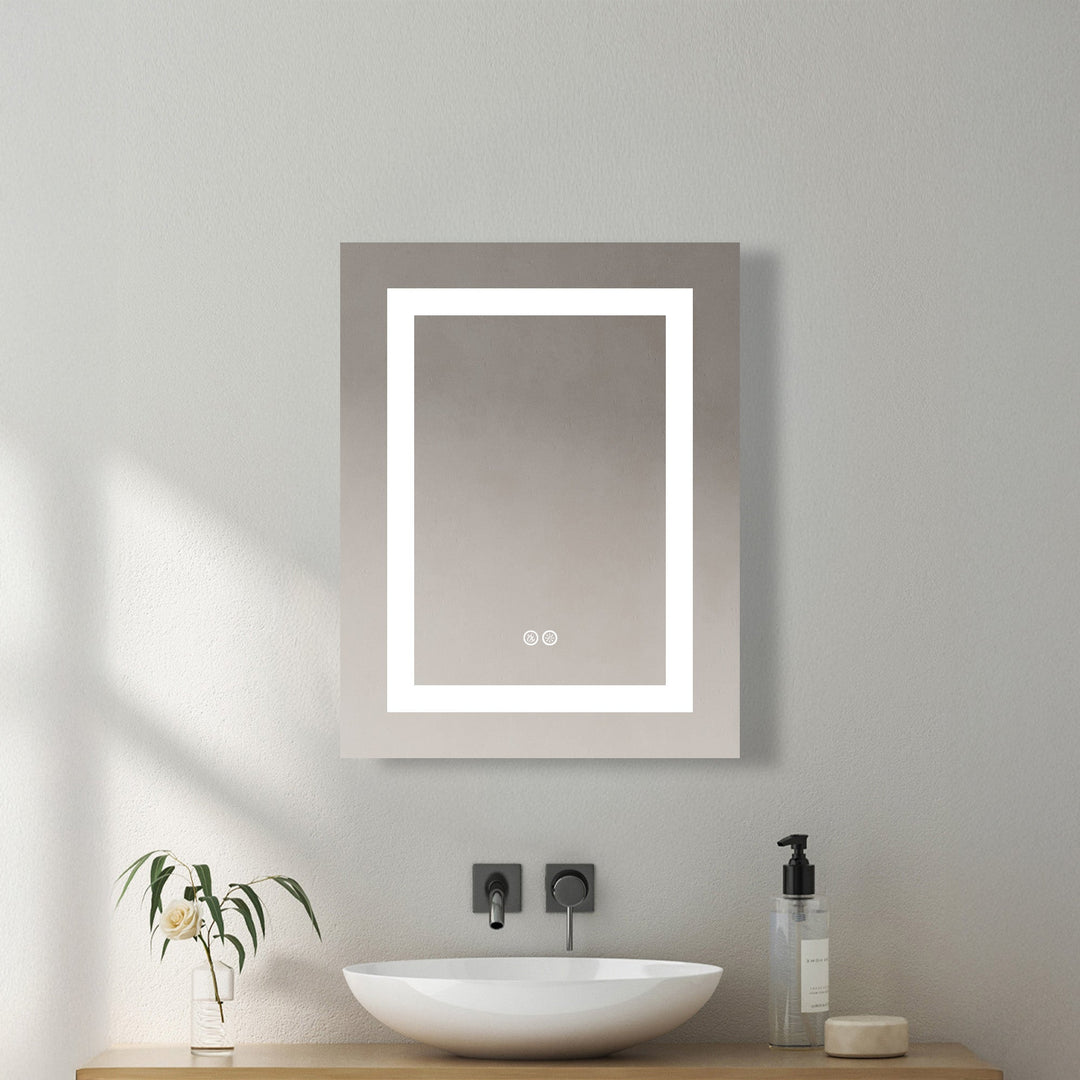 Rigel 20" Recessed or Surface-Mount LED Medicine Cabinet