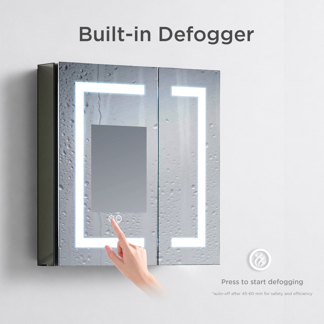 Rigel 20" Recessed or Surface-Mount LED Medicine Cabinet