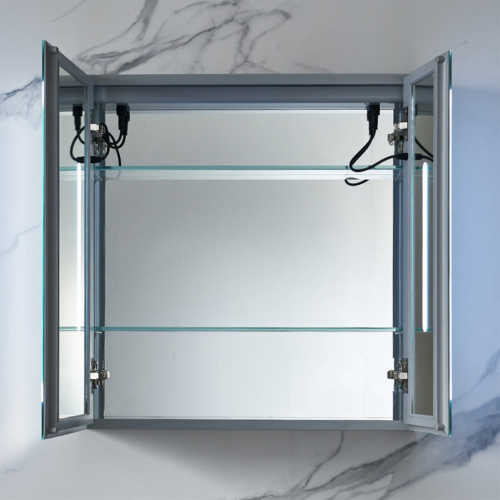 Rigel 20" Recessed or Surface-Mount LED Medicine Cabinet