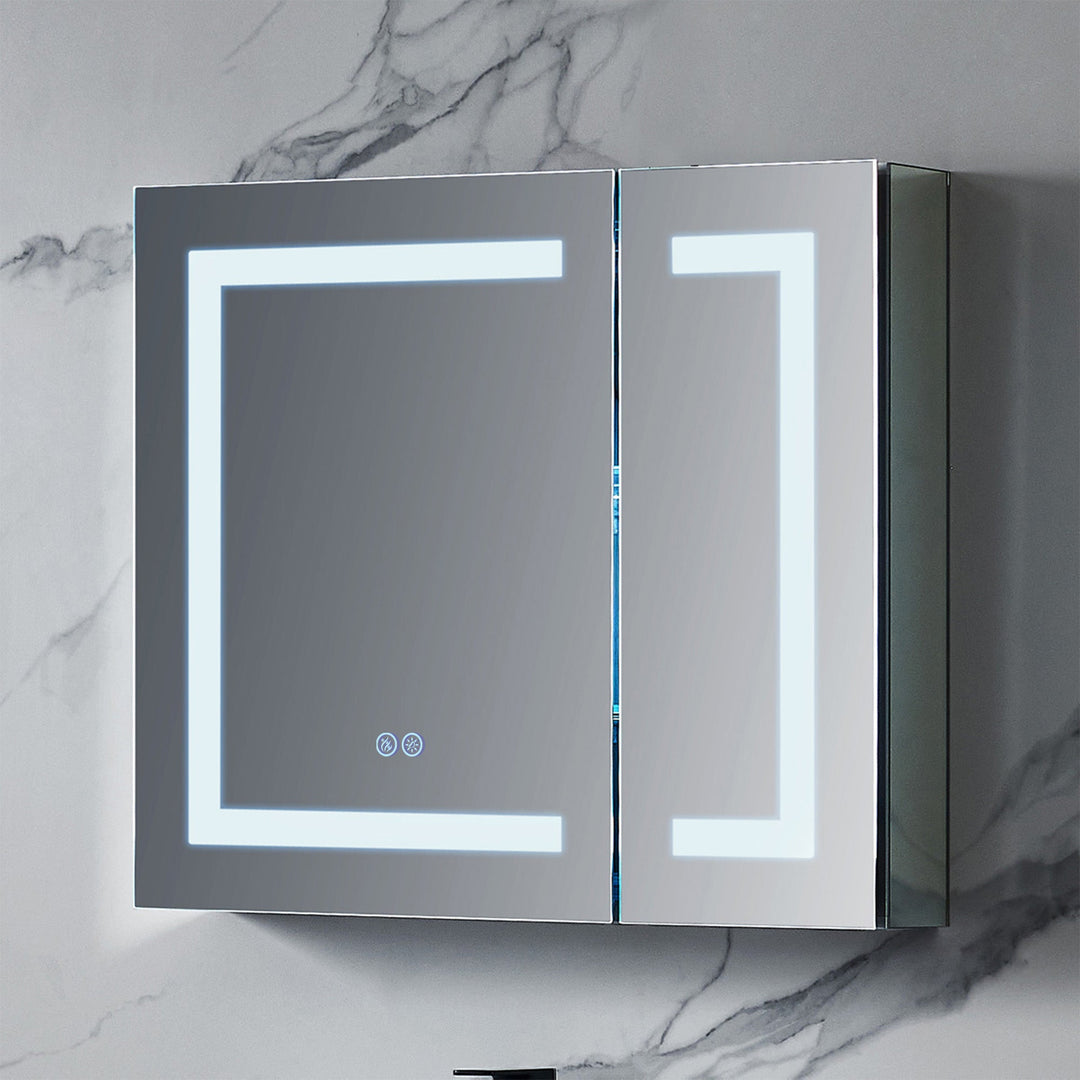 Rigel 20" Recessed or Surface-Mount LED Medicine Cabinet
