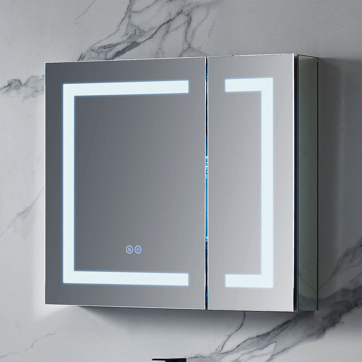 Rigel 20" Recessed or Surface-Mount LED Medicine Cabinet