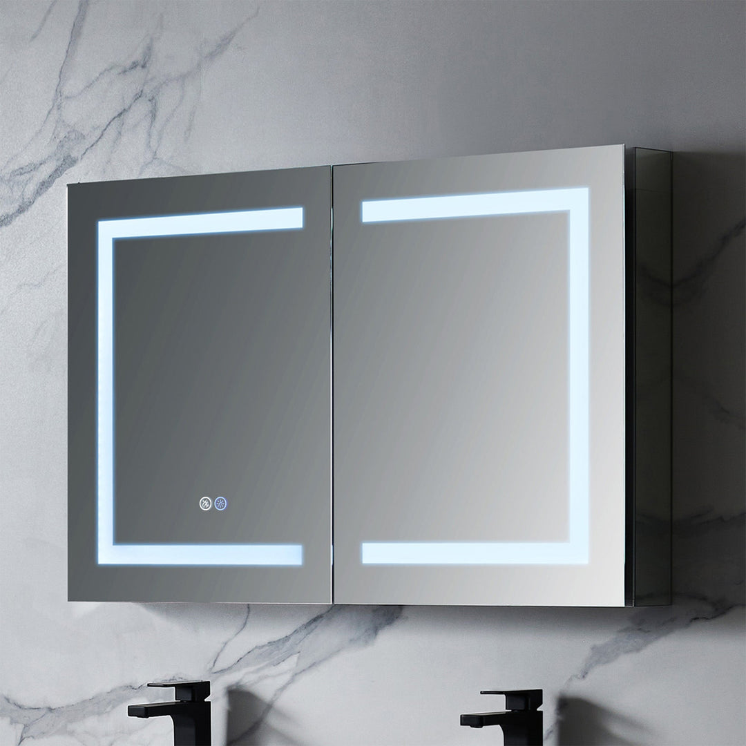 Rigel 20" Recessed or Surface-Mount LED Medicine Cabinet