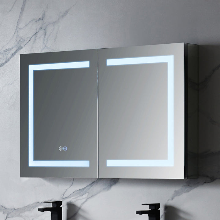 Rigel 20" Recessed or Surface-Mount LED Medicine Cabinet