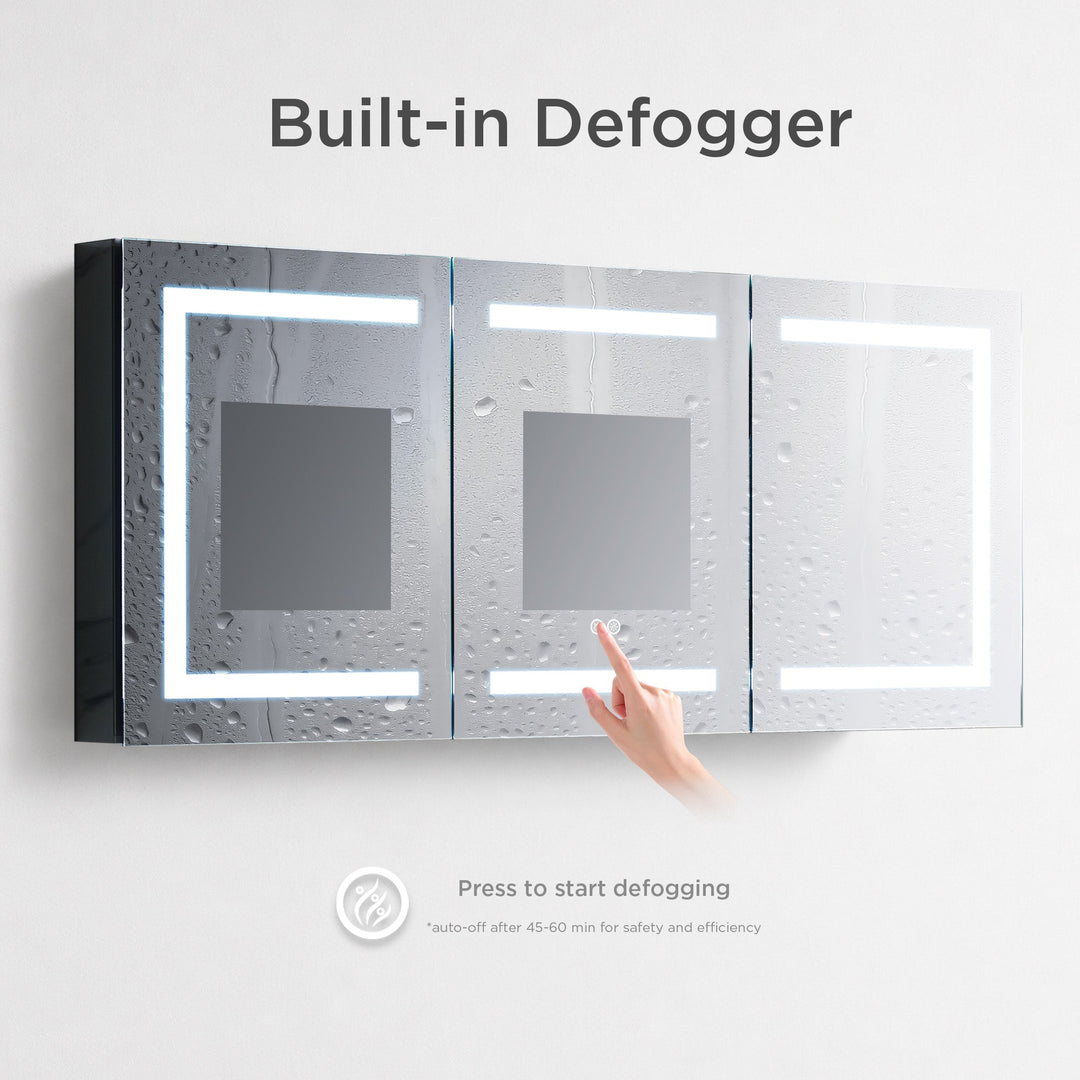 Rigel 20" Recessed or Surface-Mount LED Medicine Cabinet
