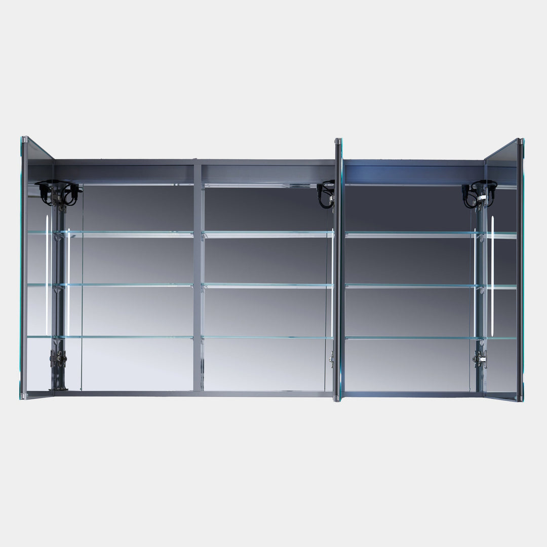 Canopus 60" Recessed or Surface-Mount LED Medicine Cabinet