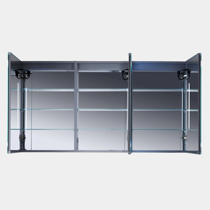 Canopus 60" Recessed or Surface-Mount LED Medicine Cabinet