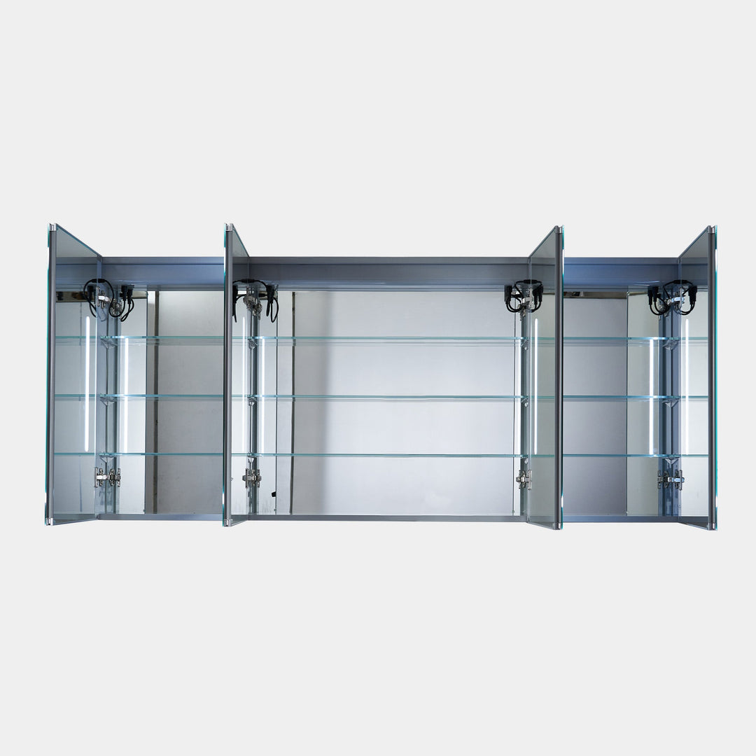 Canopus 60" Recessed or Surface-Mount LED Medicine Cabinet