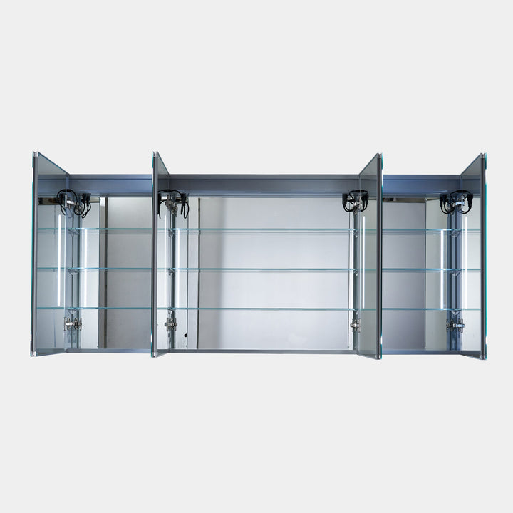 Canopus 60" Recessed or Surface-Mount LED Medicine Cabinet