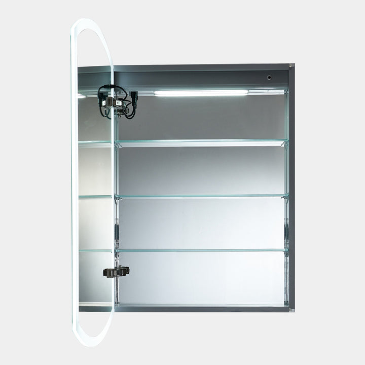 Castor Recessed or Surface-Mount LED Medicine Cabinet