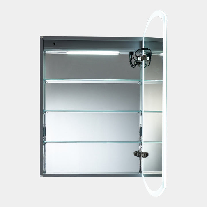 Castor Recessed or Surface-Mount LED Medicine Cabinet