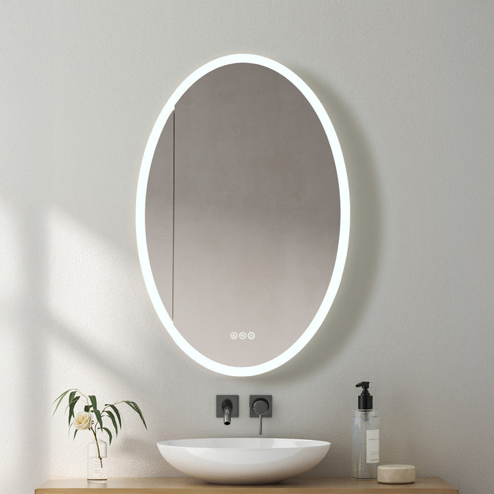 Spica 24" Recessed or Surface-Mount LED Medicine Cabinet