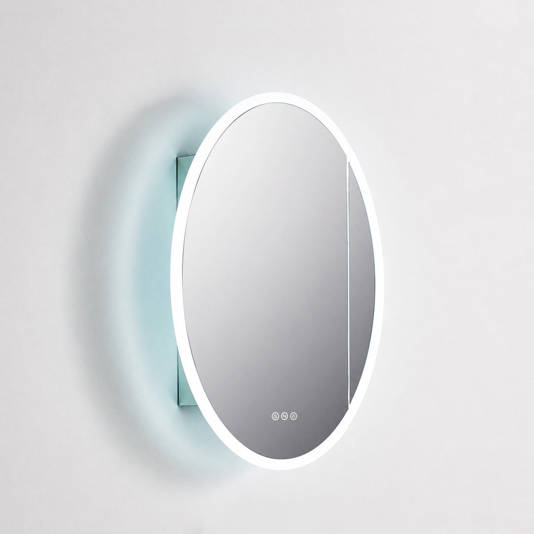 Spica 24" Recessed or Surface-Mount LED Medicine Cabinet