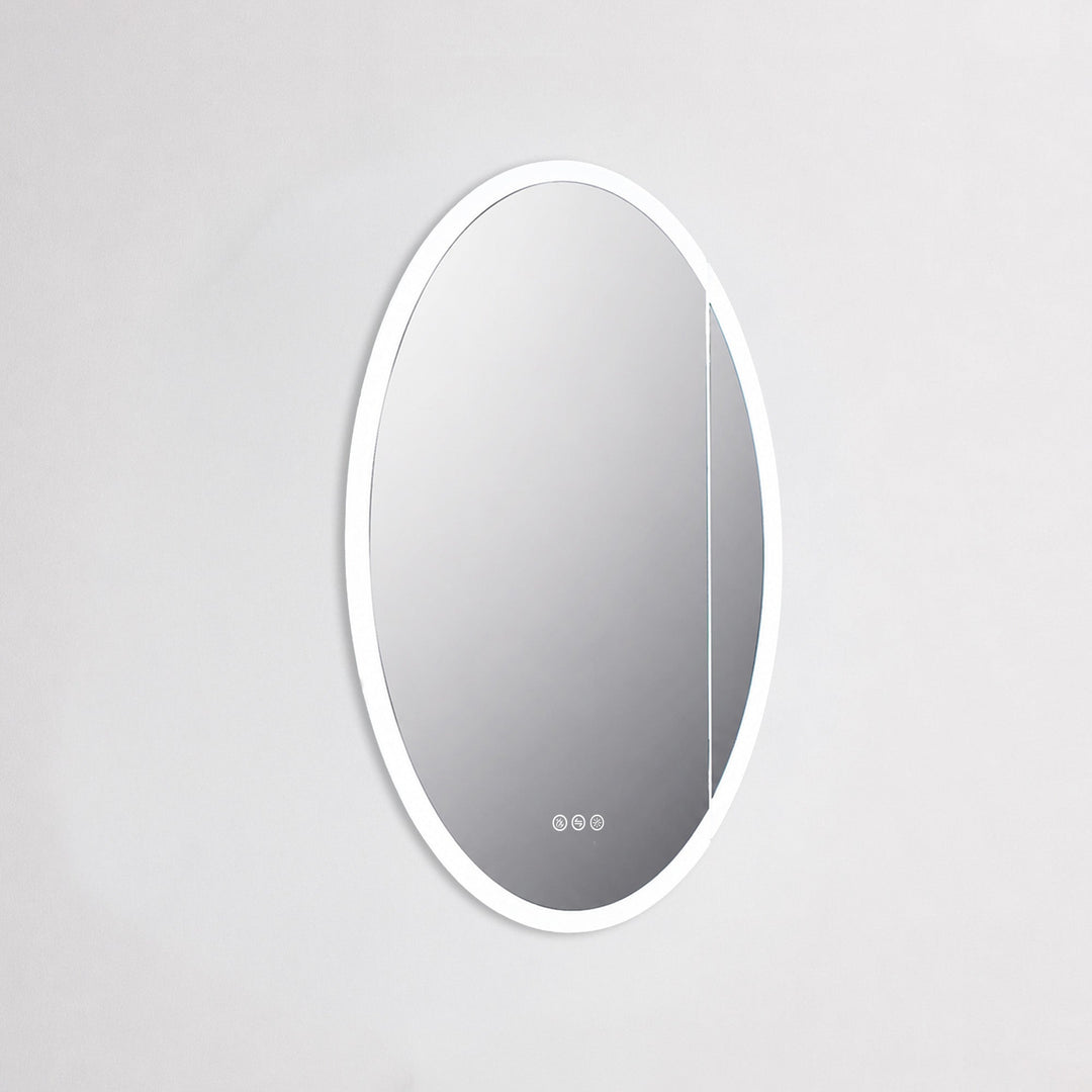Spica 24" Recessed or Surface-Mount LED Medicine Cabinet