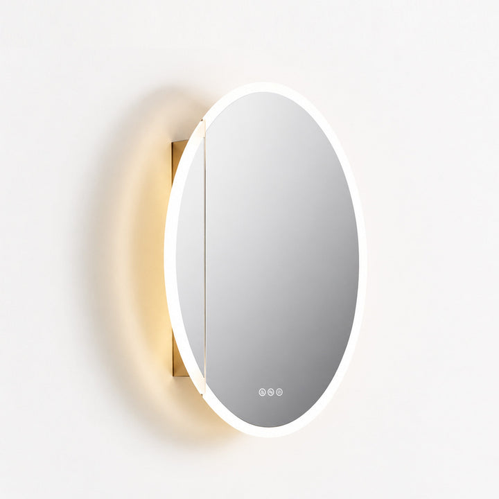 Spica 24" Recessed or Surface-Mount LED Medicine Cabinet