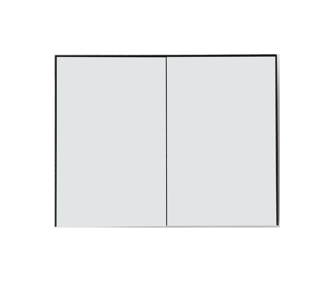 Bergen Medicine Cabinet in Matte Black | ANVE Kitchen & Bath
