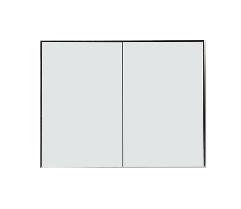 Bergen Medicine Cabinet in Matte Black | ANVE Kitchen & Bath