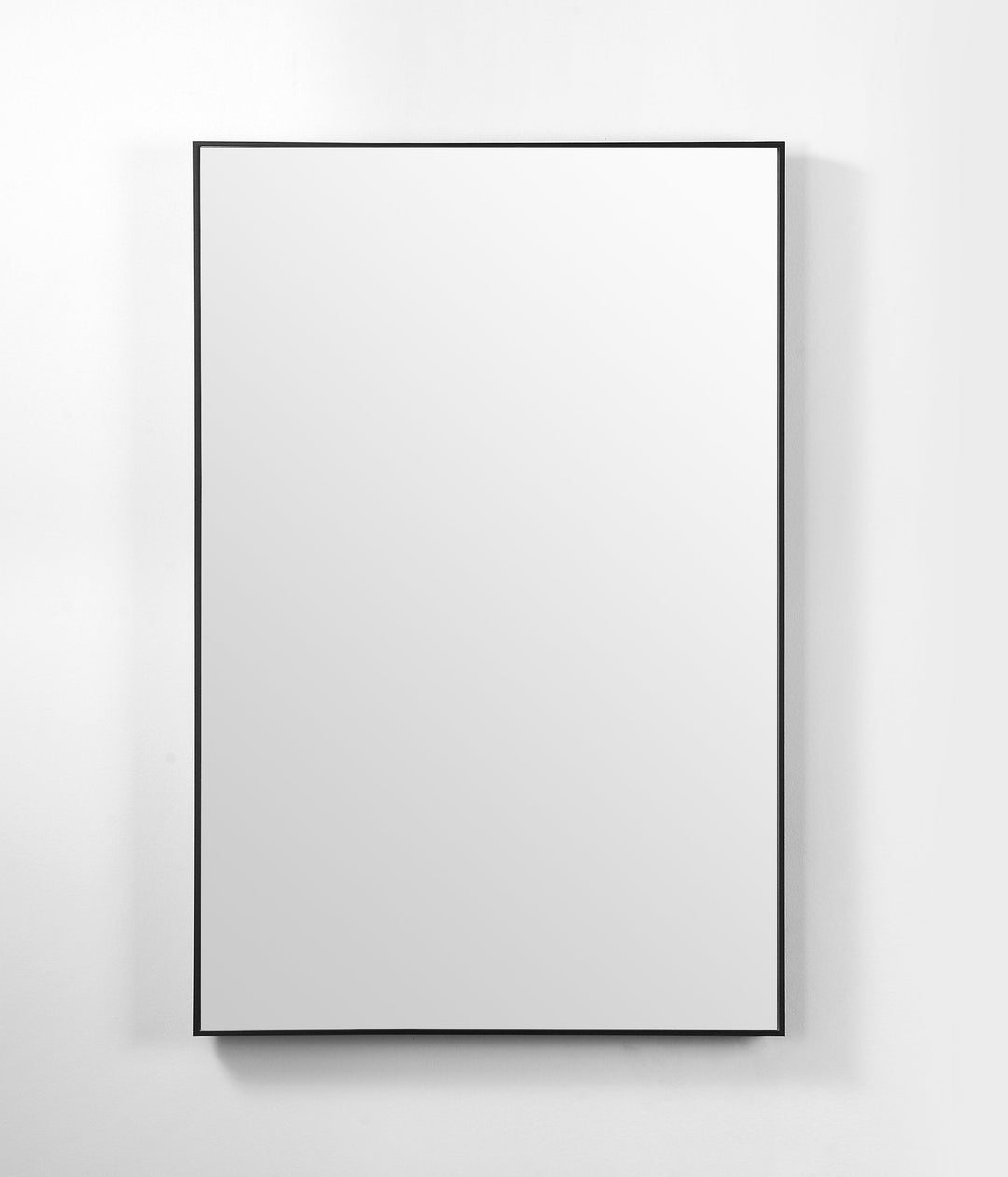 Boffi 24" Bathroom Mirror in Matte Black