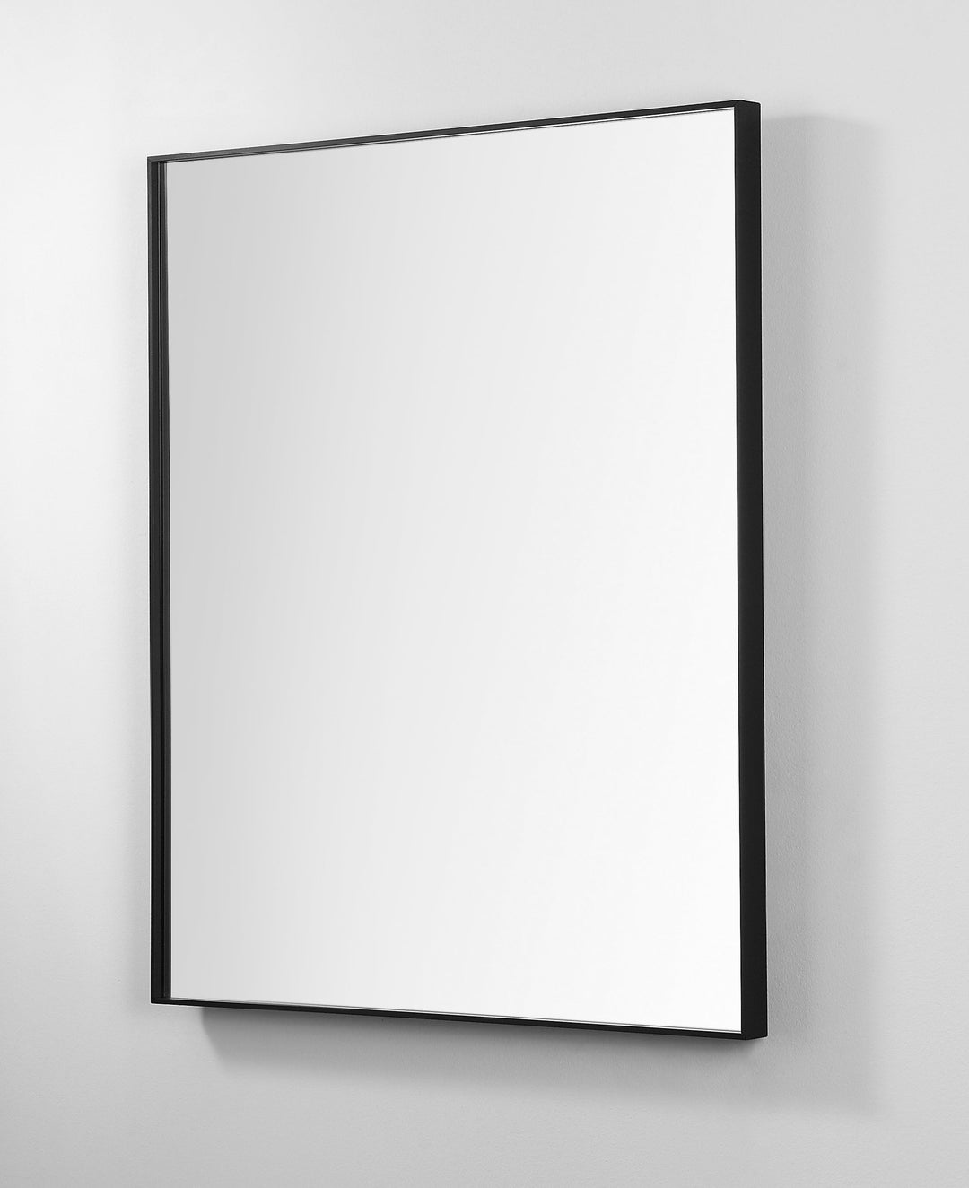 Boffi 24" Bathroom Mirror in Matte Black