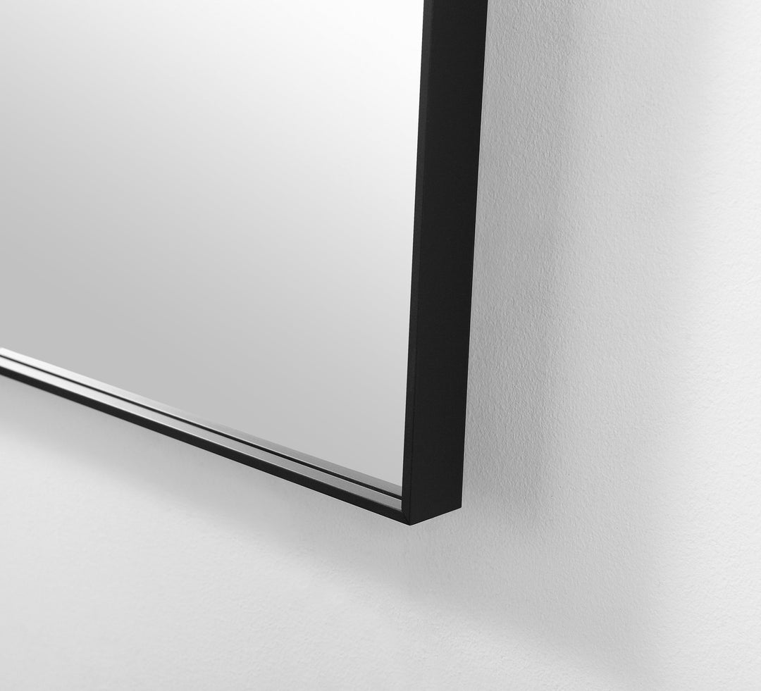 Boffi 36" Bathroom Mirror in Matte Black
