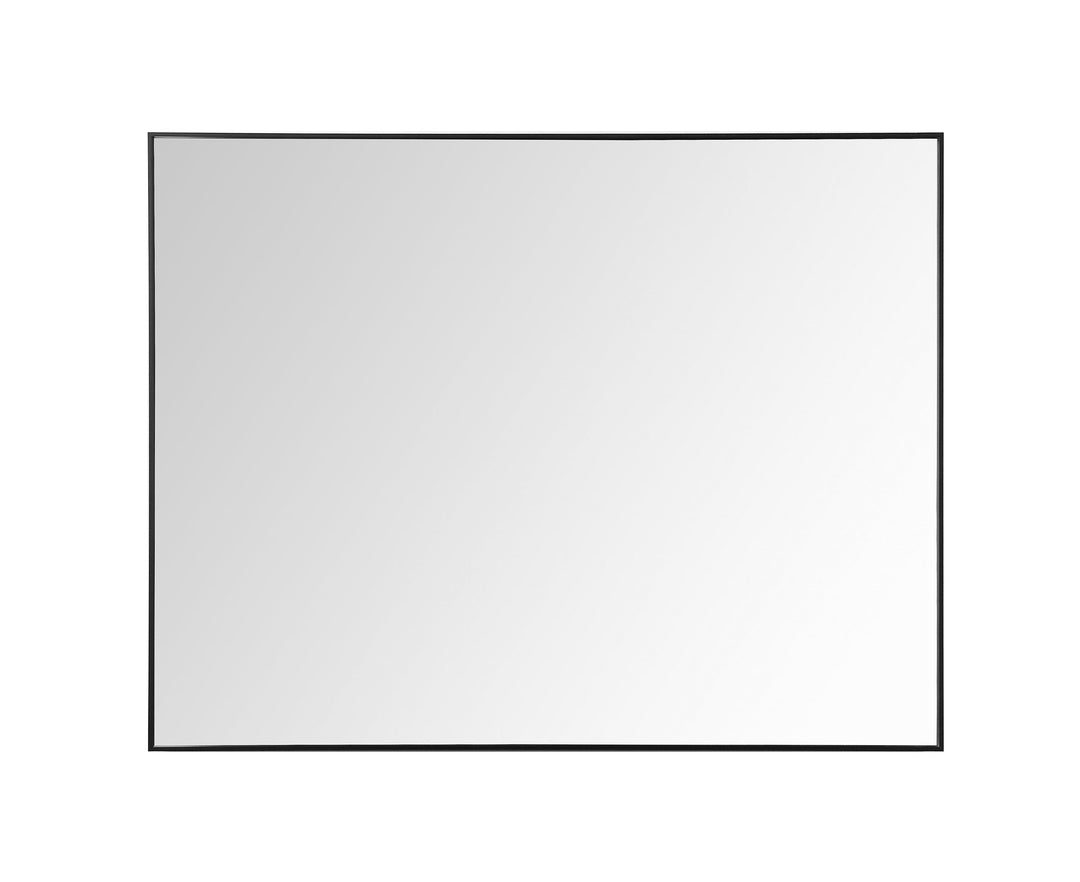 Boffi 36" Bathroom Mirror in Matte Black | ANVE Kitchen &amp; Bath