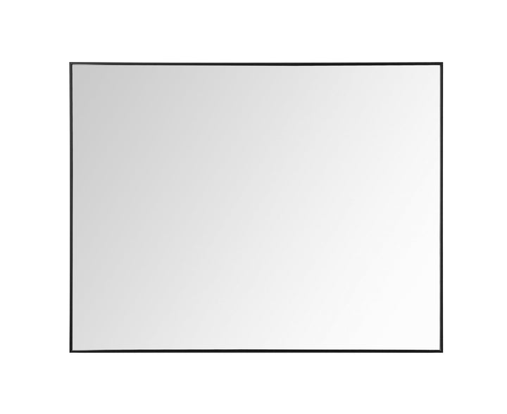 Boffi 36" Bathroom Mirror in Matte Black | ANVE Kitchen &amp; Bath