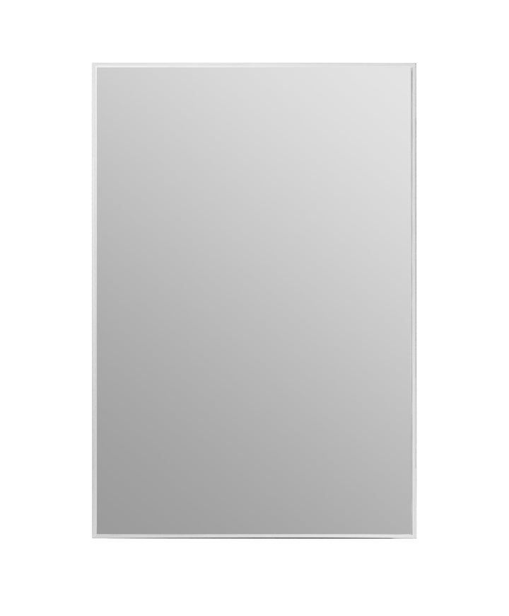Boffi 24" Bathroom Mirror in Matte White | ANVE Kitchen &amp; Bath
