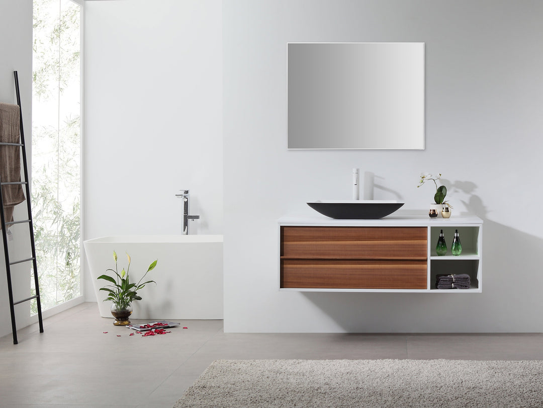 Boffi 36" Bathroom Mirror in Matte White