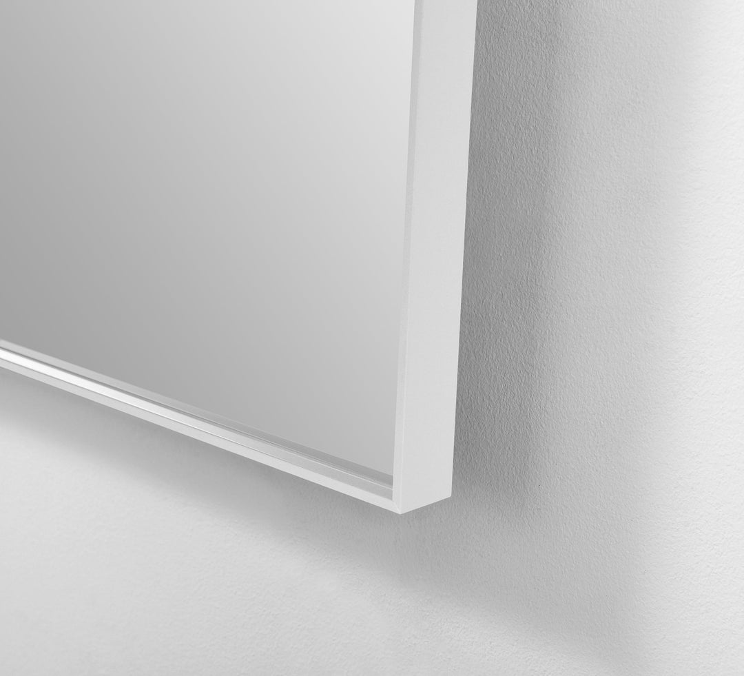 Boffi 55" Bathroom Mirror in Matte White