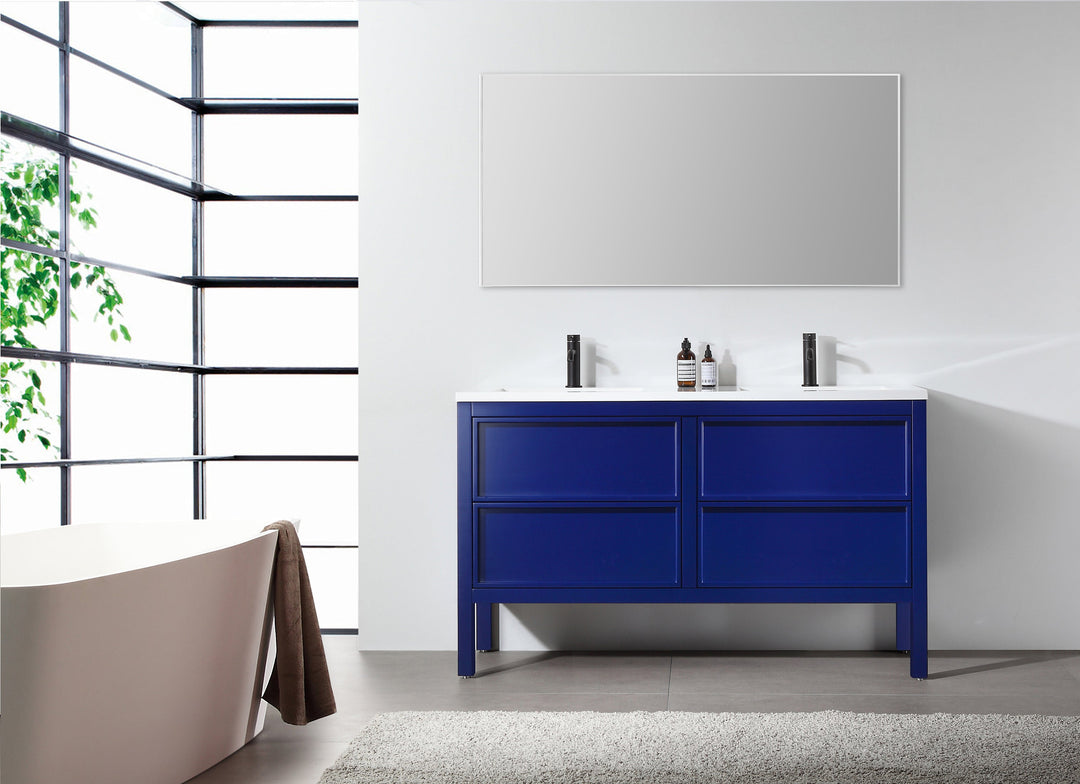 Boffi 55" Bathroom Mirror in Matte White