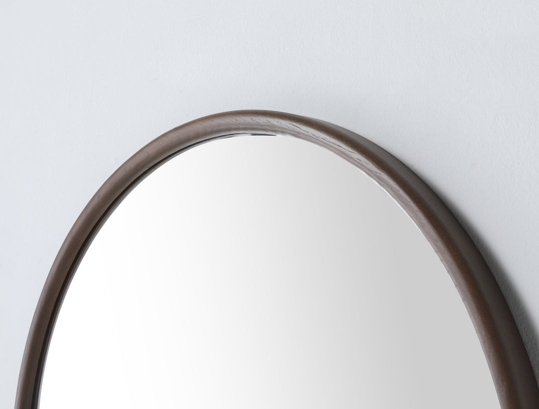 Zen 30" Bathroom Mirror in Chestnut Oak