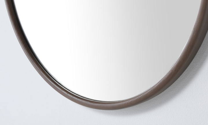 Zen 30" Bathroom Mirror in Chestnut Oak