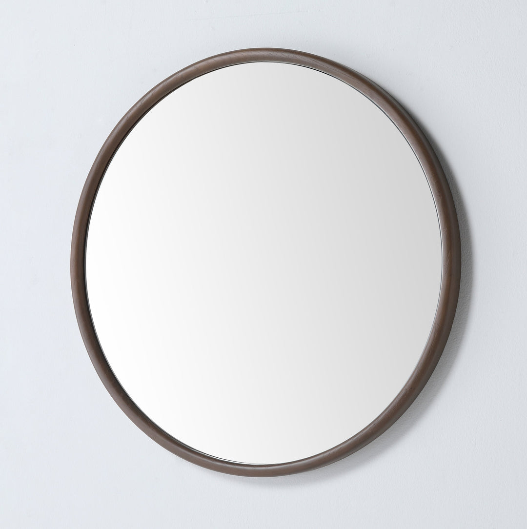 Zen 36" Bathroom Mirror in Chestnut Oak