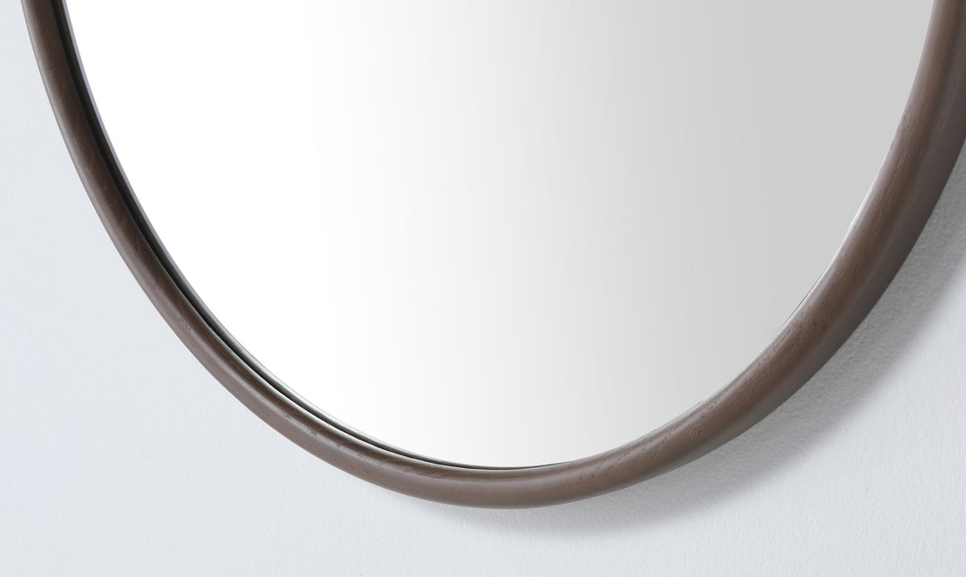 Zen 36" Bathroom Mirror in Chestnut Oak