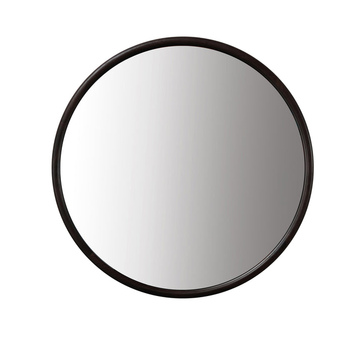 Zen 30" Bathroom Mirror in Dark Walnut | ANVE Kitchen &amp; Bath