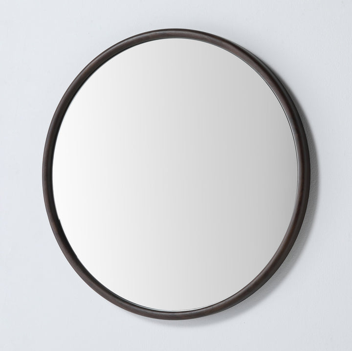 Zen 30" Bathroom Mirror in Dark Walnut
